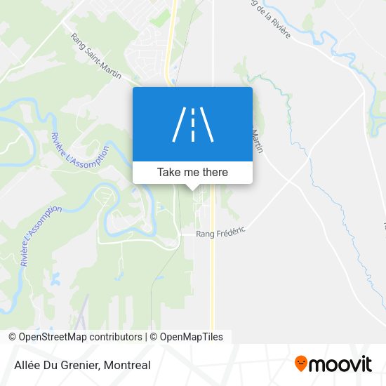 Allée Du Grenier map
