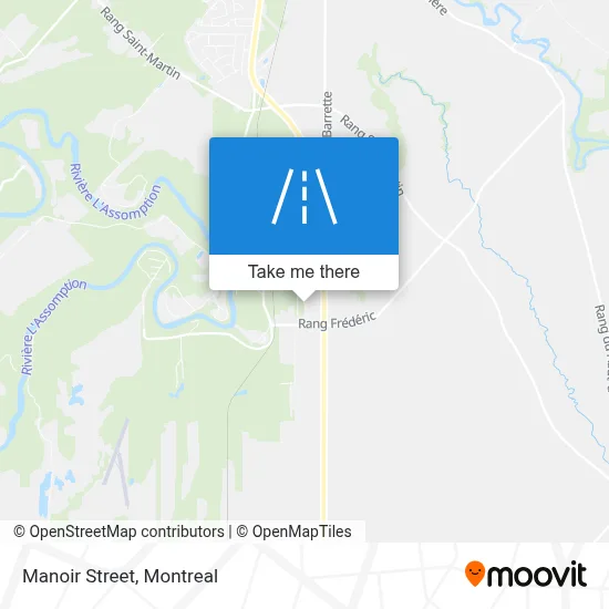 Rue Du Manoir map