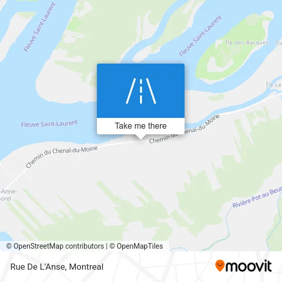 Rue De L'Anse map