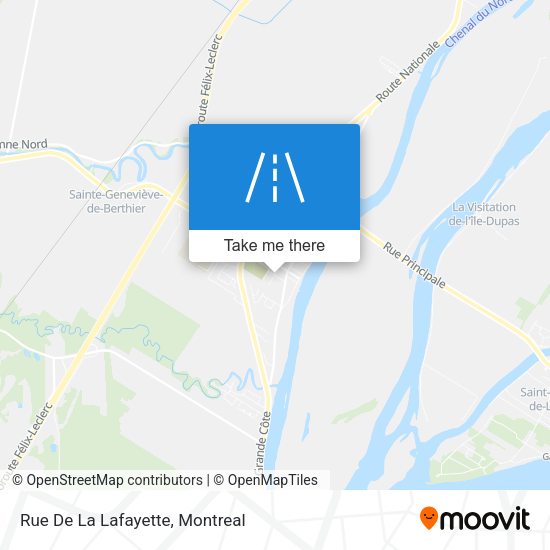 Rue De La Lafayette map