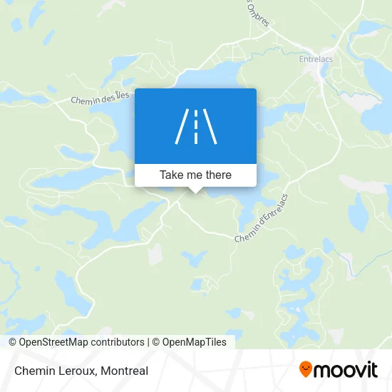 Chemin Leroux map