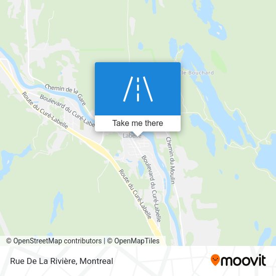 Rue De La Rivière map