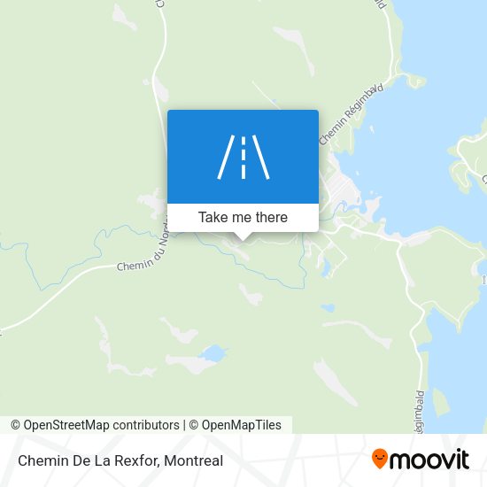 Chemin De La Rexfor map