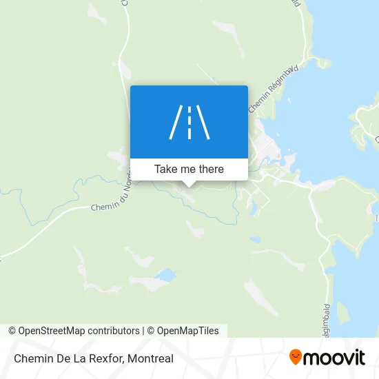 Chemin De La Rexfor map