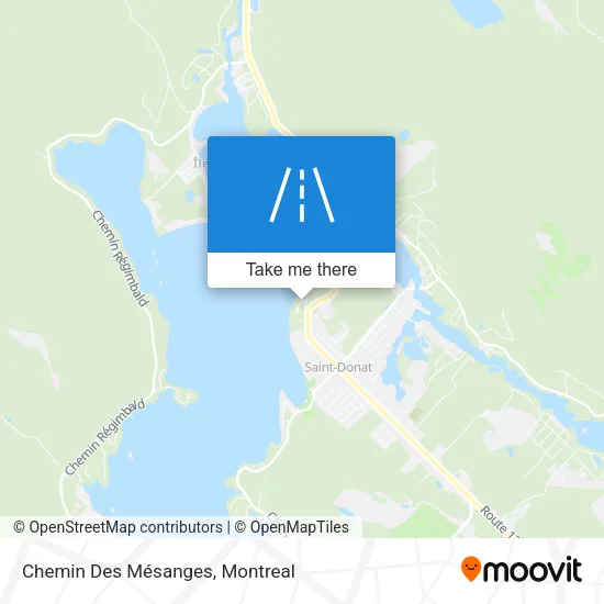 Chemin Des Mésanges map