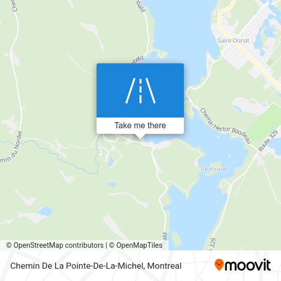 Chemin De La Pointe-De-La-Michel map