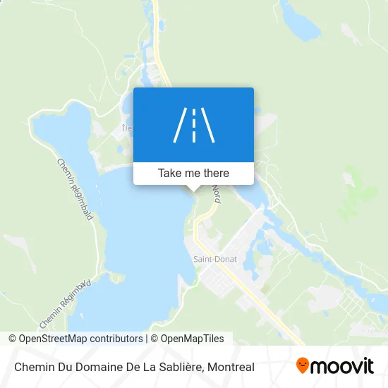 Chemin Du Domaine De La Sablière map