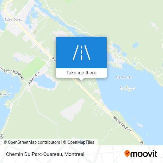 Chemin Du Parc-Ouareau map