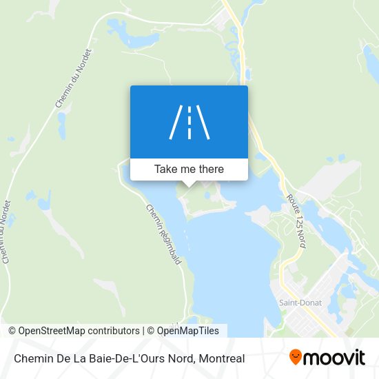 Chemin De La Baie-De-L'Ours Nord map