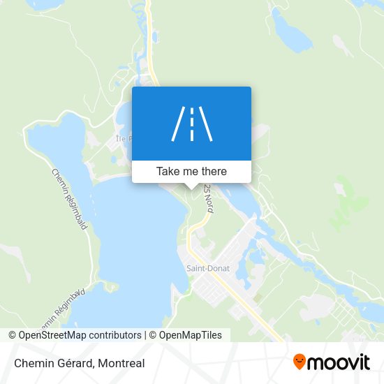Chemin Gérard map