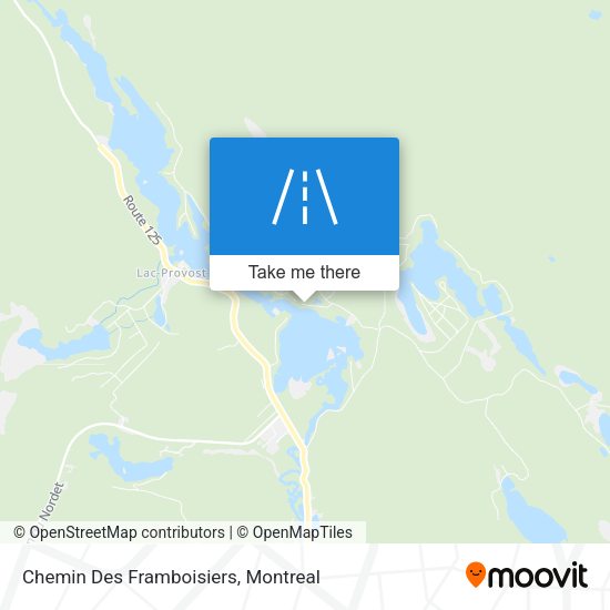 Chemin Des Framboisiers map
