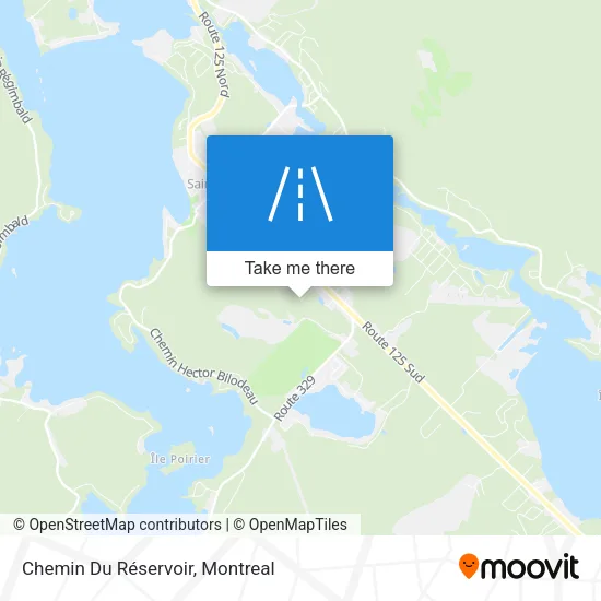 Chemin Du Réservoir map