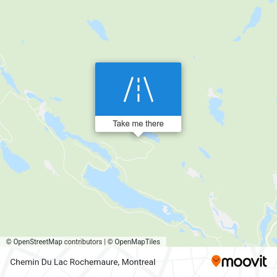 Chemin Du Lac Rochemaure map