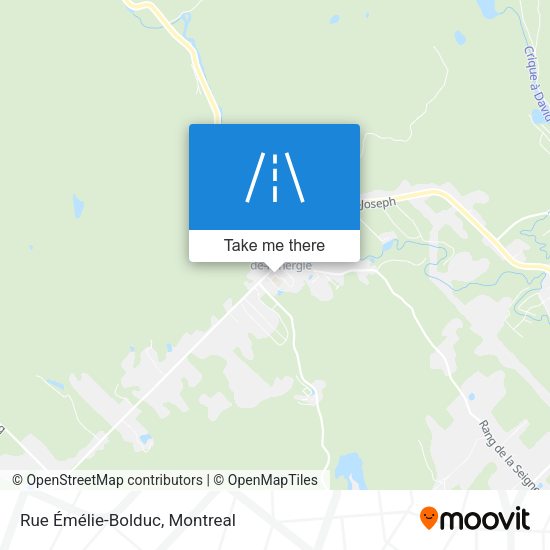 Rue Émélie-Bolduc map
