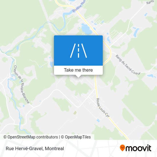 Rue Hervé-Gravel map