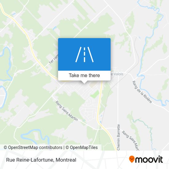 Rue Reine-Lafortune map