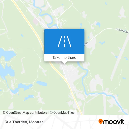 Rue Therrien map