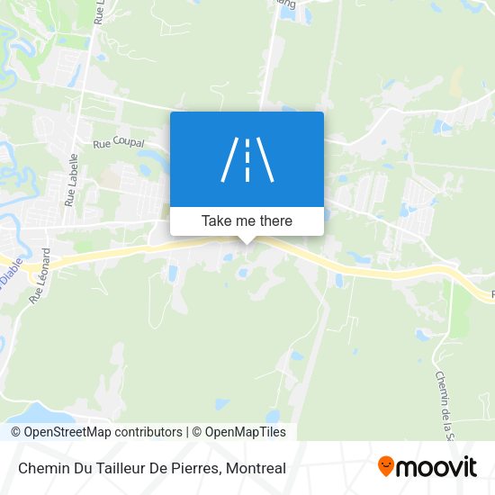 Chemin Du Tailleur De Pierres map