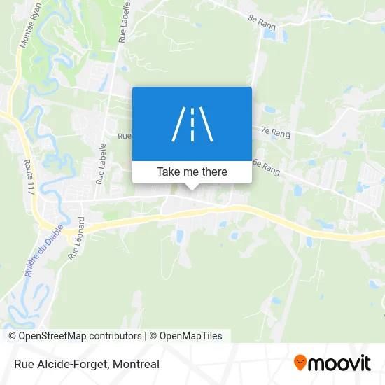 Rue Alcide-Forget map