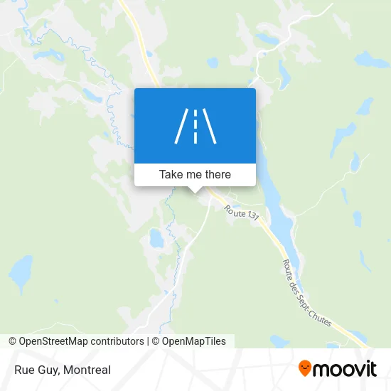 Rue Guy map