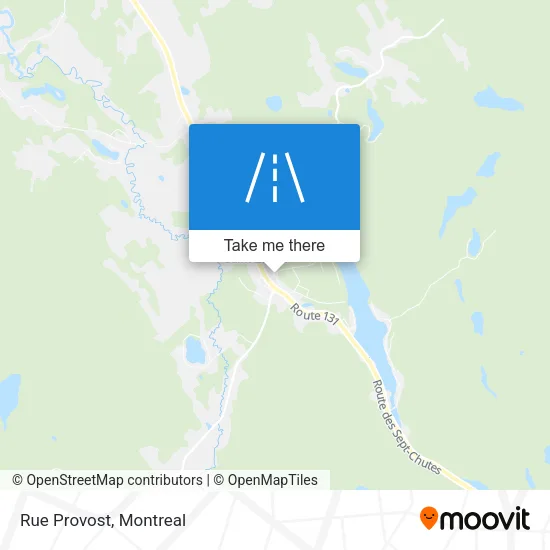 Rue Provost map