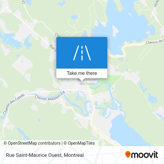 Rue Saint-Maurice Ouest map