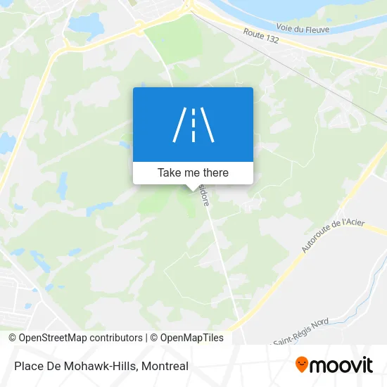 Place De Mohawk-Hills map