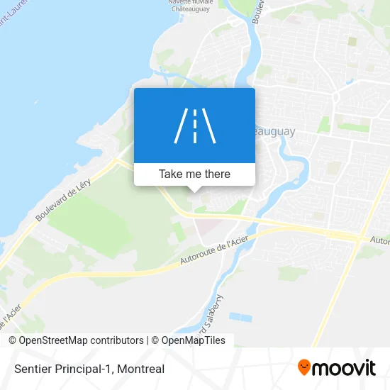 Sentier Principal-1 map