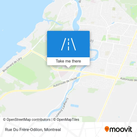 Rue Du Frère-Odilon map