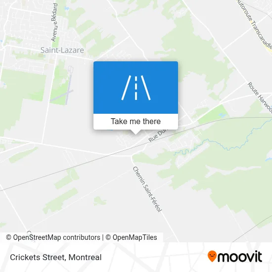 Rue Des Criquets map