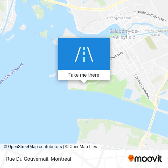 Rue Du Gouvernail map