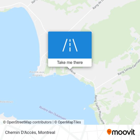 Chemin D'Accès map