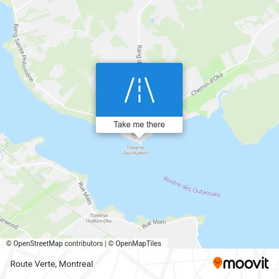 Route Verte map