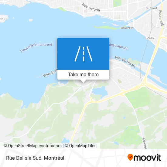 Rue Delisle Sud map
