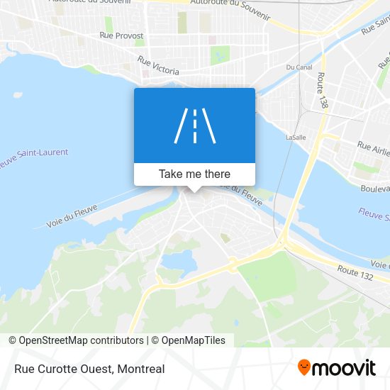 Rue Curotte Ouest map