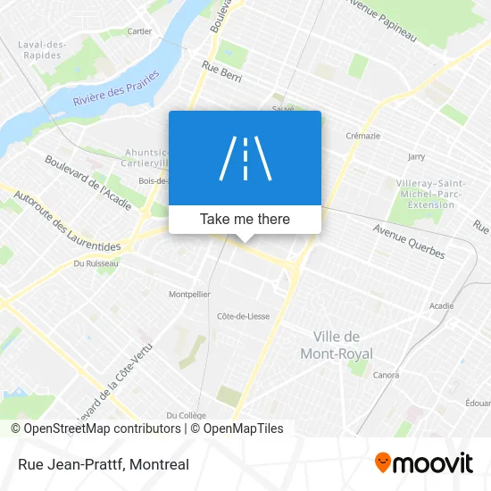 Rue Jean-Prattf map