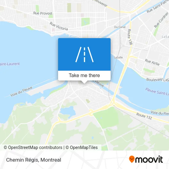 Chemin Régis map