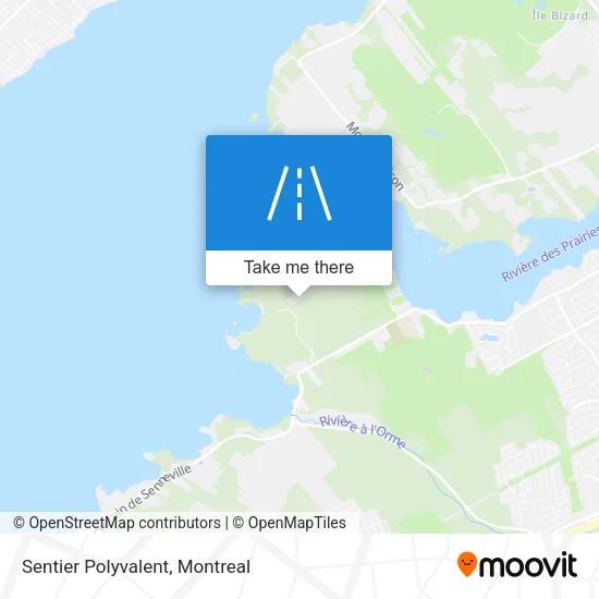 Sentier Polyvalent map