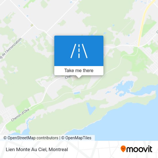 Lien Monte Au Ciel map