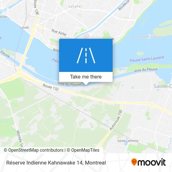 Réserve Indienne Kahnawake 14 map