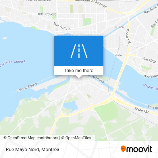 Rue Mayo Nord map