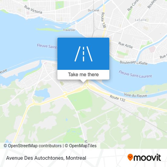 Avenue Des Autochtones map