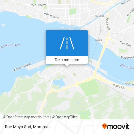 Rue Mayo Sud map