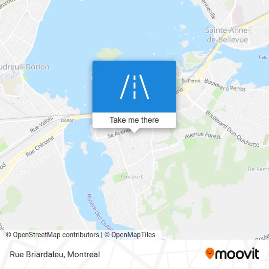 Rue Briardaleu map