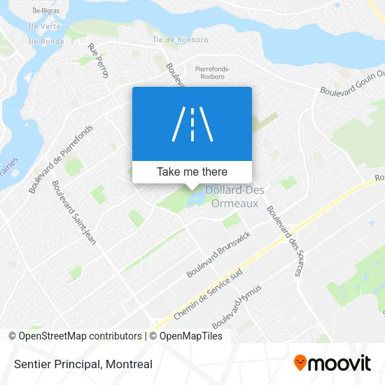 Sentier Principal map