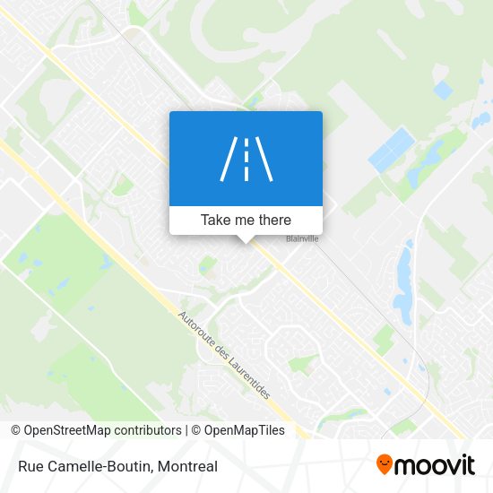 Rue Camelle-Boutin map