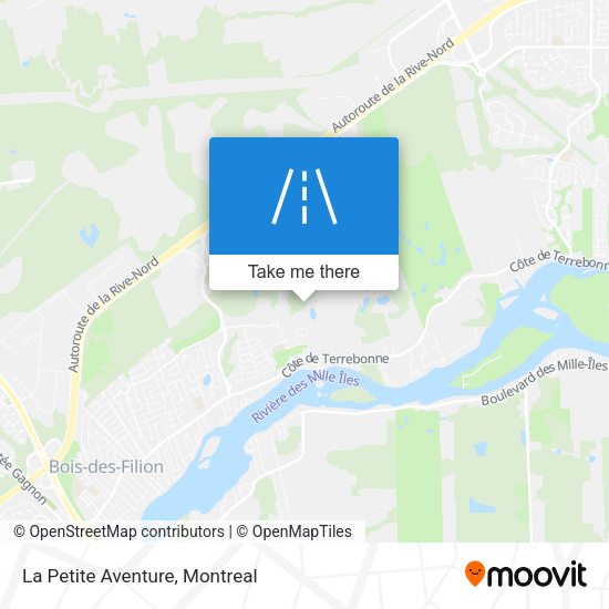 La Petite Aventure map