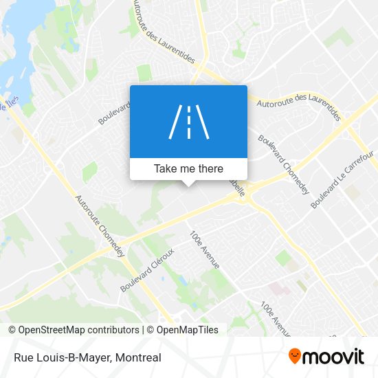Rue Louis-B-Mayer map