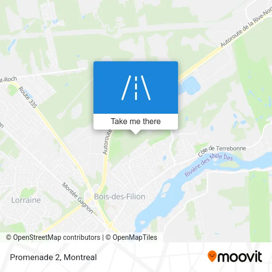 Promenade 2 map