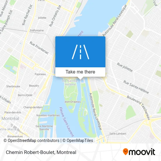 Chemin Robert-Boulet map